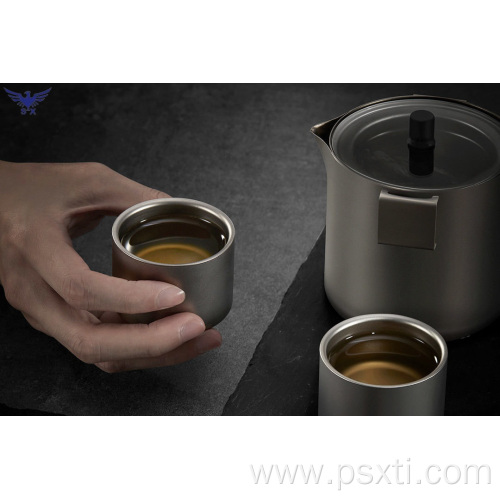 Pure Titanium Tea Sets